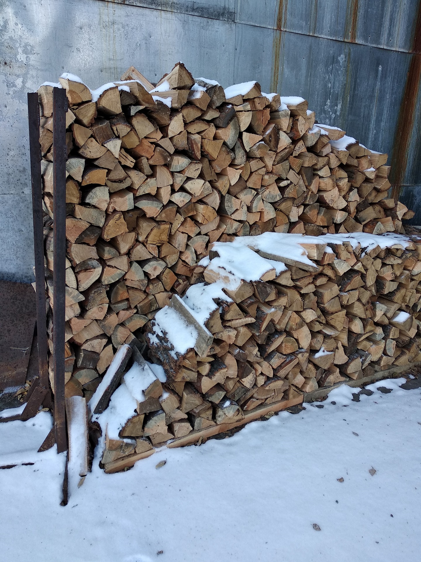 Дрова колотые